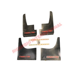Kit completo de guardabarros (COUNTRY CLUB) - Classic Fiat Panda 