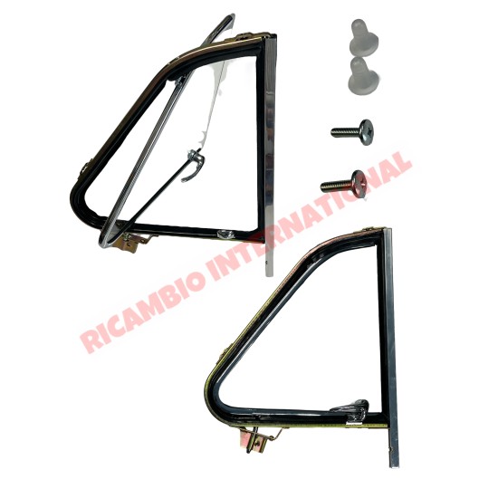 N/S Left Hand Front Quarter Light Assembly Complete - Classic Fiat 500