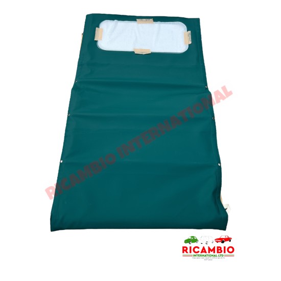 Techo solar largo completo (VERDE) - Fiat 500 Classic