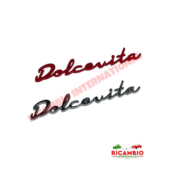 Metal 'Dolcevita' Badge