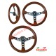 Wooden Steering Wheel 'NARDI STYLE' - Classic Fiat 500,600,850,900,124,125,126,127,128,130,131 Lancia Fulvia,Beta,PLUS MANY OTHER MODELS