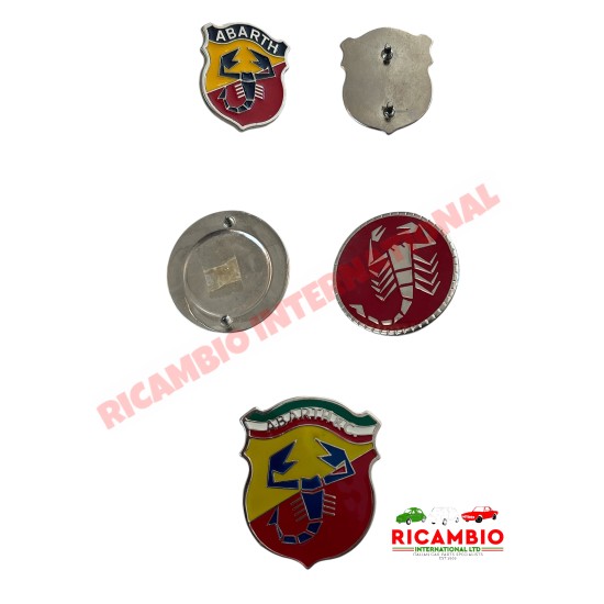 Insignia metálica Abarth