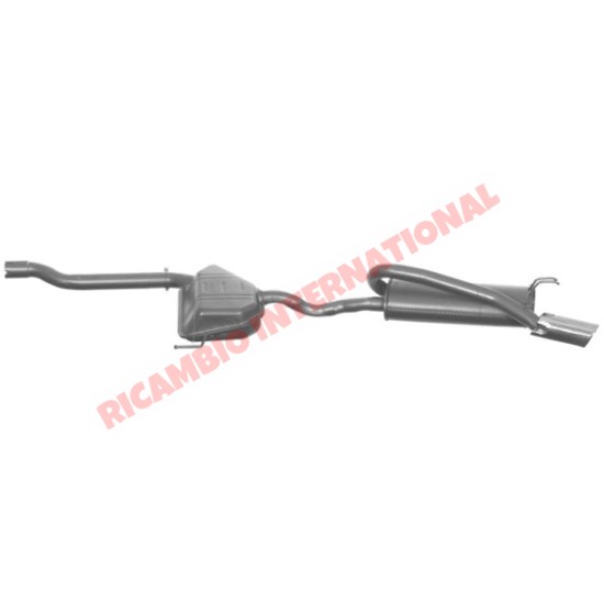 Rear Exhaust - Fiat Coupe