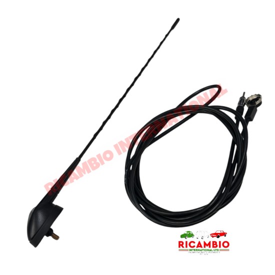 Aerial Antenna & Base Kit - Fiat Punto MK1,Cinquecento,Seicento