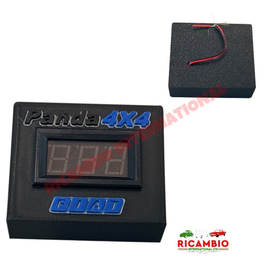 Dashboard Battery Voltmeter - Classic Fiat Panda 4x4