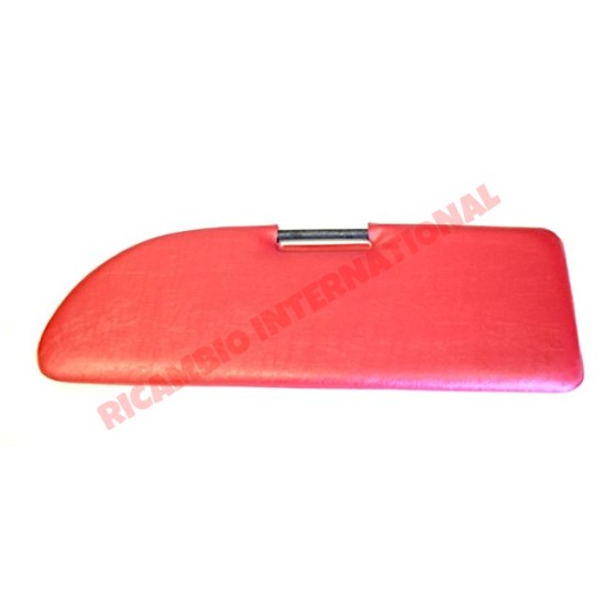 Sun Visor Red - Classic Fiat 500, 126, 600
