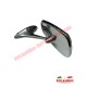 Chrome Oval Mirror (Bolt-On) - Autobianchi Bianchina