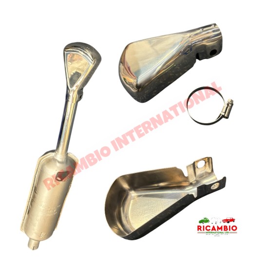 Embellecedor de acero inoxidable del tubo de escape