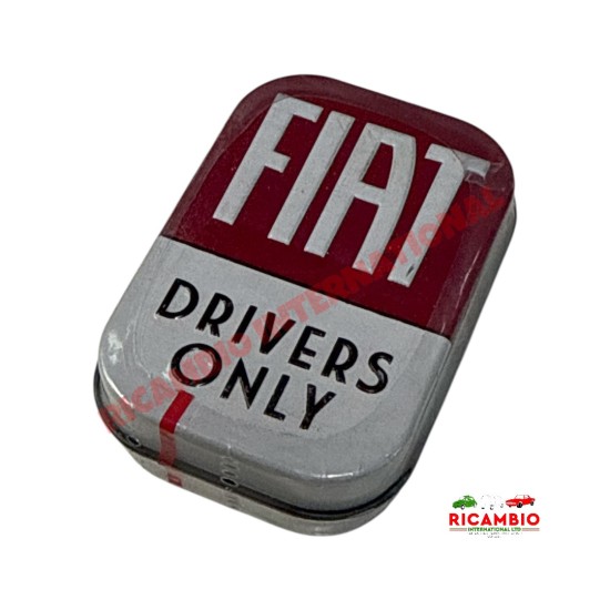 Lata de caramelos de menta Fiat Drivers Only