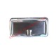 Chrome & Black Ashtray - Classic Fiat 500, 126, 600