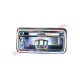 Chrome & Black Ashtray - Classic Fiat 500, 126, 600
