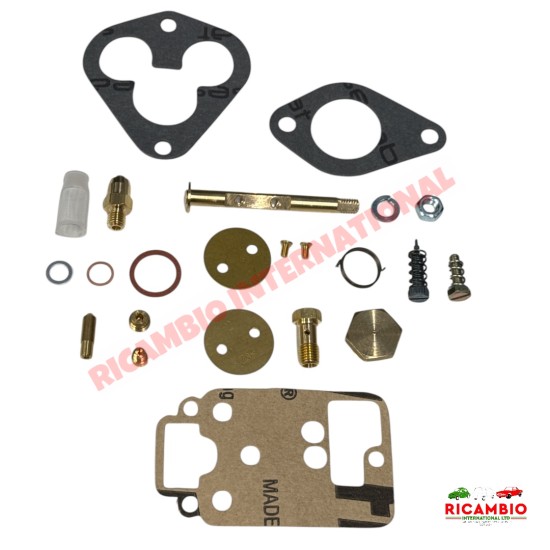Complete Carburettor Overhaul Kit (WEBER 26OC10) - Classic Fiat 500