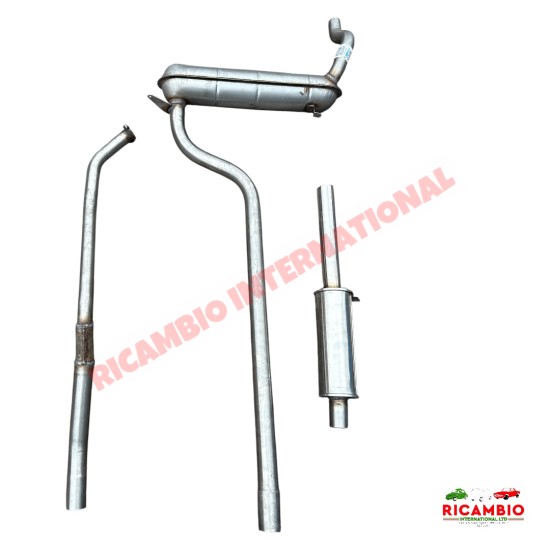 Kit de escape de acero inoxidable - Lancia Fulvia 5 velocidades