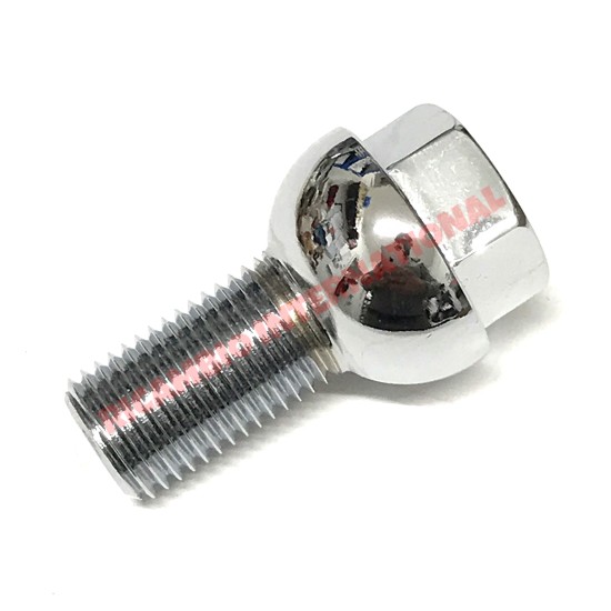 Polished Chrome Wheel Bolt - Lancia Fulvia