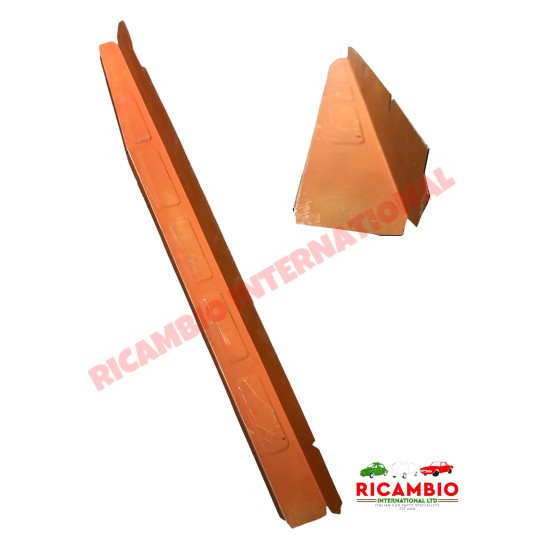 Panel de umbral interior derecho O/S - Classic Fiat 500