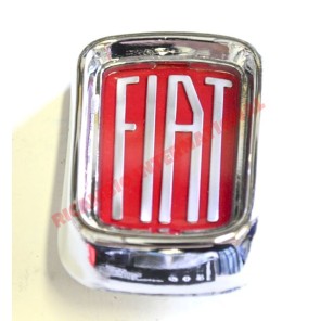 Placa, arandela y tuerca delanteras cromadas - Classic Fiat 500