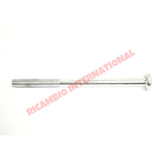 Perno cromado para parachoques (largo) - Classic Fiat 500
