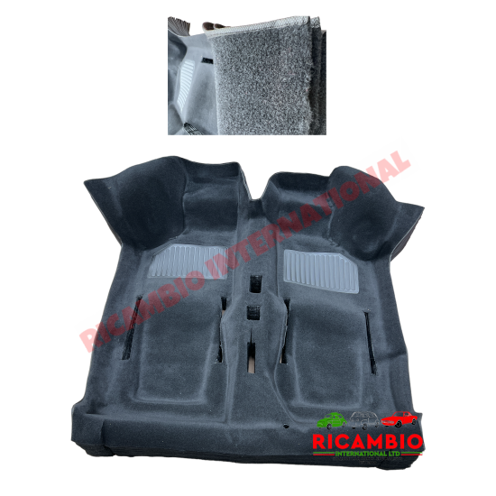 Black Carpet Complete (RHD) - Classic Fiat 500, 126