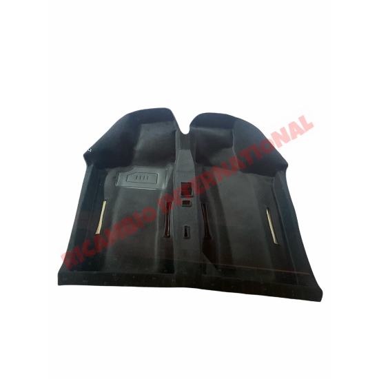 Alfombra negra completa (LHD) - Fiat 600
