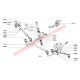 Center Drag Link Tie Rod  - Classic Fiat 500, 126