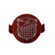 Red Aluminium Giannini Shield  + £3.00 
